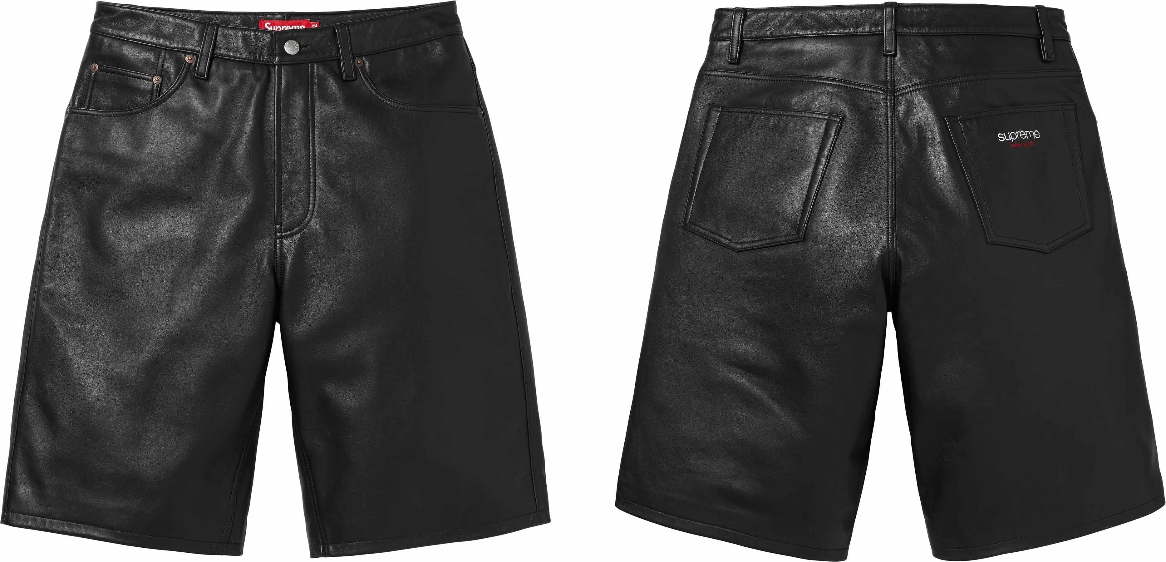 Baggy Leather Short